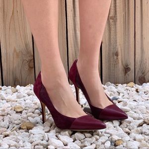 Sam Edelman burgundy heels (6.5 US)